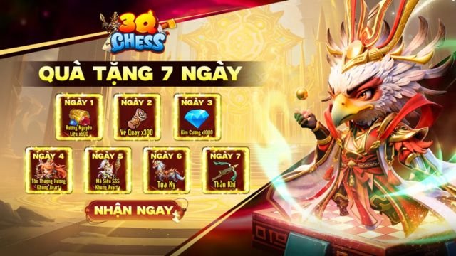 Chuỗi quà đăng nhập 7 ngày hấp dẫn