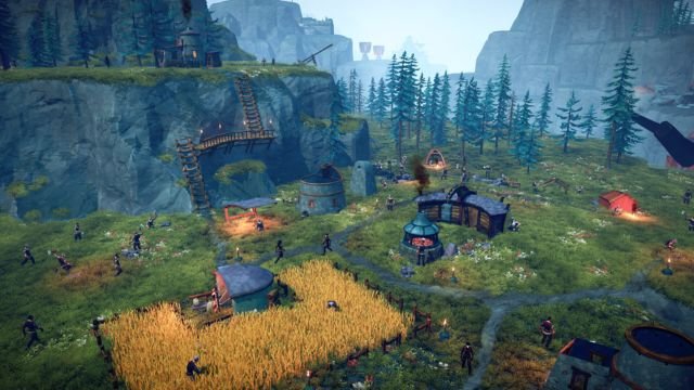Above: Colonies of the Mist là game xây dựng đế chế và sinh tồn trong màn sương mù chết chóc
