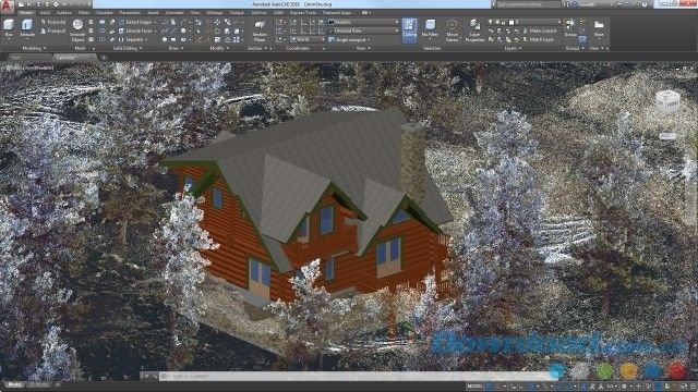 AutoCAD hỗ trợ thiết kế 3D sáng tạo