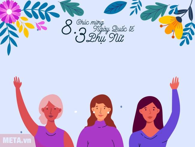Chúc mừng ngày quốc tế phụ nữ