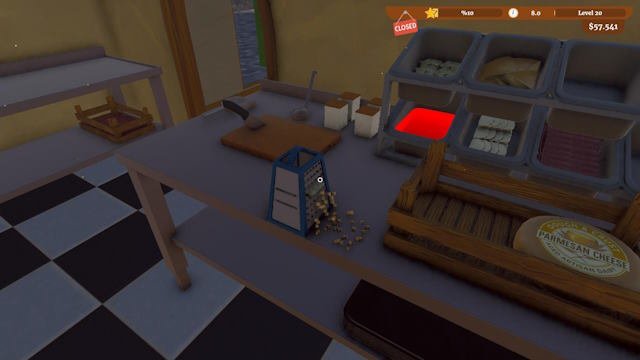 Game mô phỏng chân thực các công đoạn làm pizza cụ thể