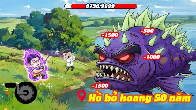 Trải nghiệm cảm giác giật cần và chiến đấu với cá theo thời gian thực