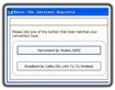 Enter the Internet Registry 3