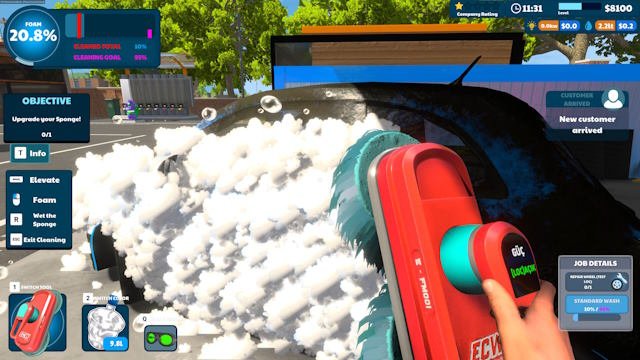 Express Car Wash Simulator là game mô phỏng rửa xe hơi chân thực