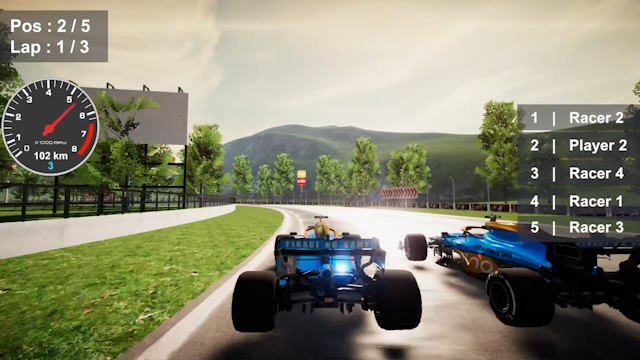 Chế độ Quick Race cho phép bạn tham gia ngay vào cuộc đua