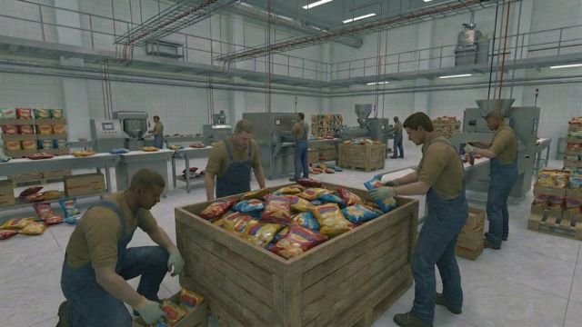 Quản lý nhà máy chế biến thực phẩm cùng bạn bè trong Food Factory Coop: Build, Cook, Craft