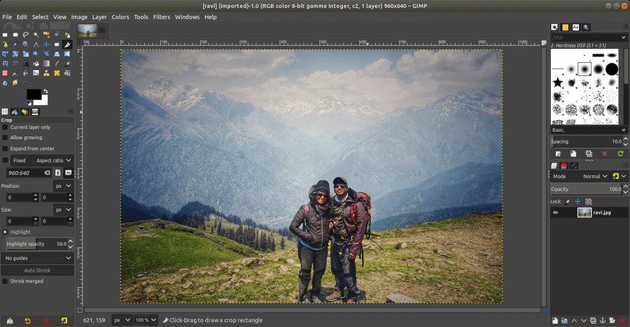Chỉnh sửa ảnh miễn phí với GIMP PC