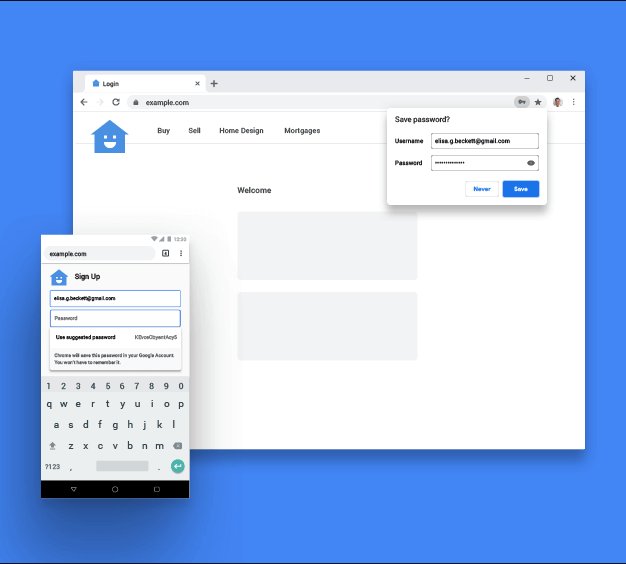 Google Chrome tự động điền mật khẩu