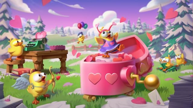 Con thuyền màu hồng ngọt ngào sẽ đưa bạn vào mùa Valentine lãng mạn trong Hay Day