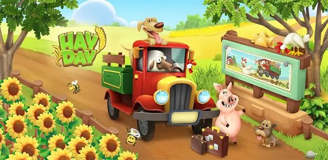 Không khí mùa lễ hội đã ngập tràn trang trại Hay Day