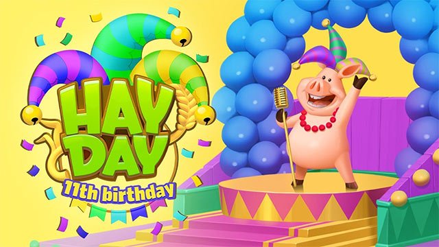 Bản kỷ niệm sinh nhật Hay Day 11 tuổi với hàng loạt nội dung, sự kiện, hoạt động mới