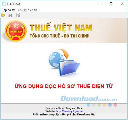 Tải iTax Viewer