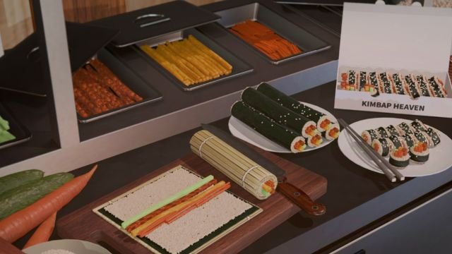 Quản lý nhà hàng cơm cuộn Hàn Quốc trong game mô phỏng Kimbap Heaven Simulator