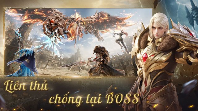 Liên thủ, chống lại Boss