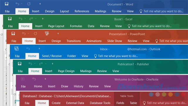 Bộ ứng dụng văn phòng Microsoft Office 2019