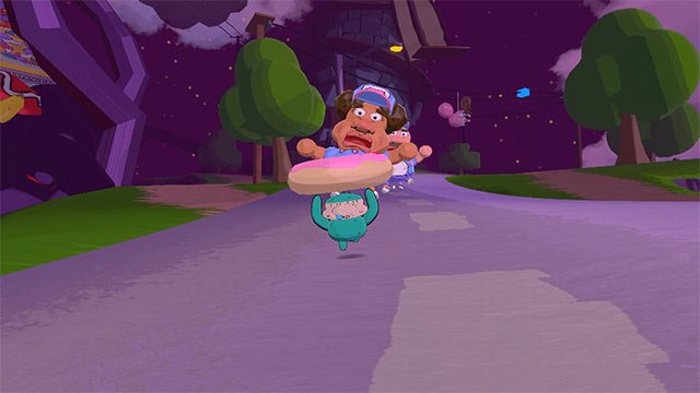 Ngài Sleepy Man có thể tương tác với mọi thứ nhờ bộ đồ ngủ của ông ta
