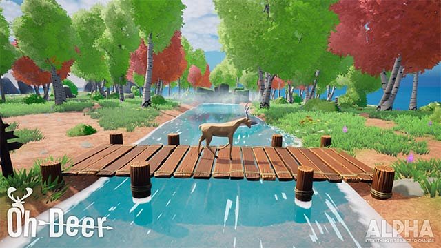 Oh Deer là trò chơi trốn tìm căng thẳng giữa bác thợ săn và 4 chú hươu tinh quái