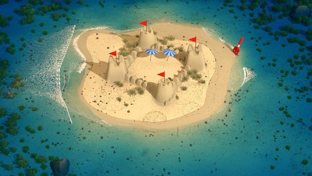 Thu thập sao biển để mở khóa các kiểu bãi biển