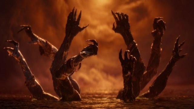 Bao trùm lên SAROS game là bầu không khí u ám và đen tối