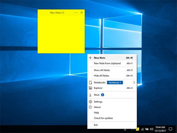 Simple Sticky Notes hội tụ đầy đủ tính năng từ cơ bản đến cao cấp của ứng dụng ghi chú trên PC