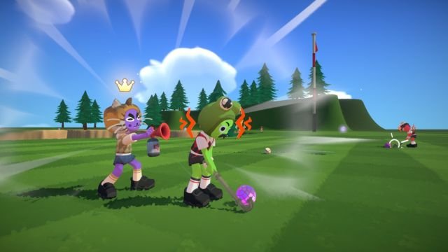 Super Battle Golf mở ra sân chơi, chiến trường đánh gôn hỗn loạn cho 8 người