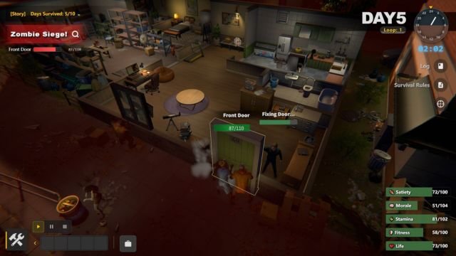 Mỗi thất bại trong Survival Log game đều là những bài học quý giá cho lượt chơi sau