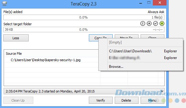 TeraCopy