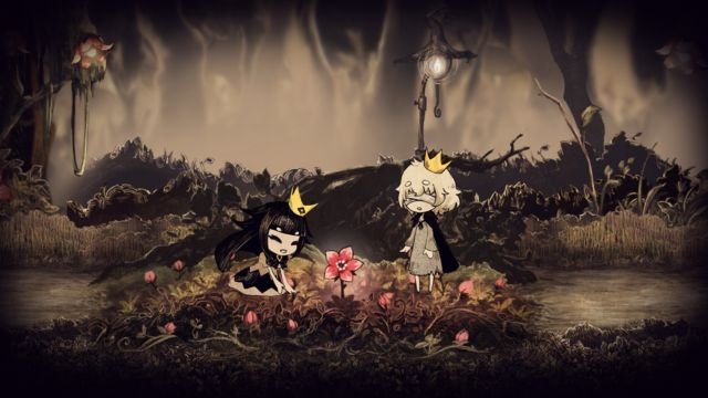 Thu thập hoa, giải đố và tiếp tục hành trình trong game Công chúa nói dối và Hoàng tử mù