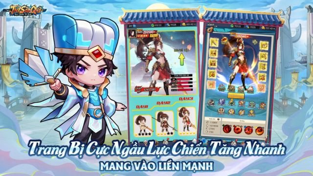 Hệ thống trang bị cực ngầu lực chiến tăng nhanh