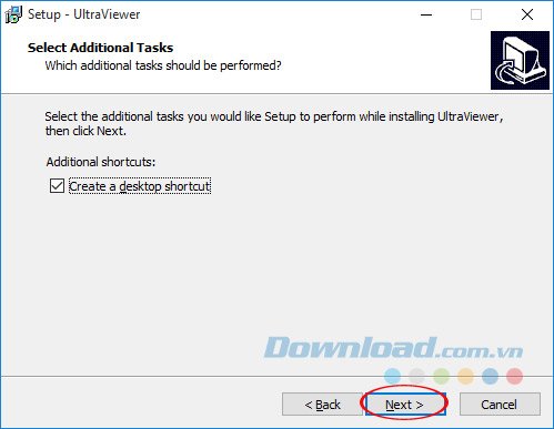 Tạo Shortcut UltraViewer