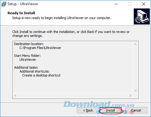Install UltraViewer