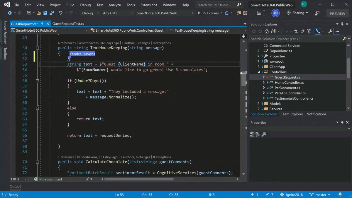 Visual Studio hỗ trợ chia sẻ nhiều màn hình hơn