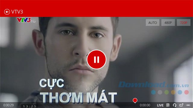 Cài đặt VTV GO và trải nghiệm VTV3 HD trên máy tính