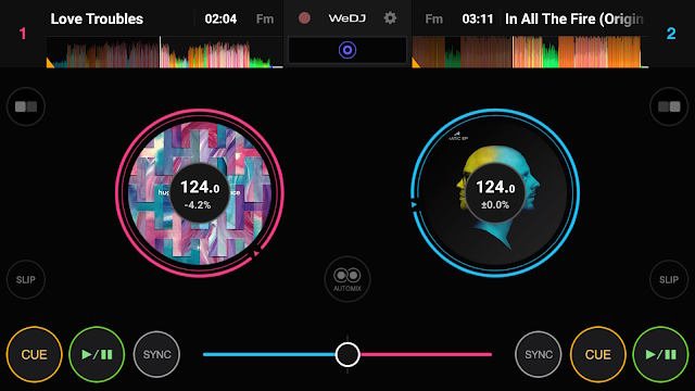 WeDJ là ứng dụng DJ chuyên nghiệp do Pioneer DJ phát triển