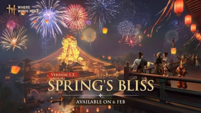 Khám phá những nội dung hấp dẫn trong bản cập nhật Where Winds Meet 1.3 - Spring’s Bliss