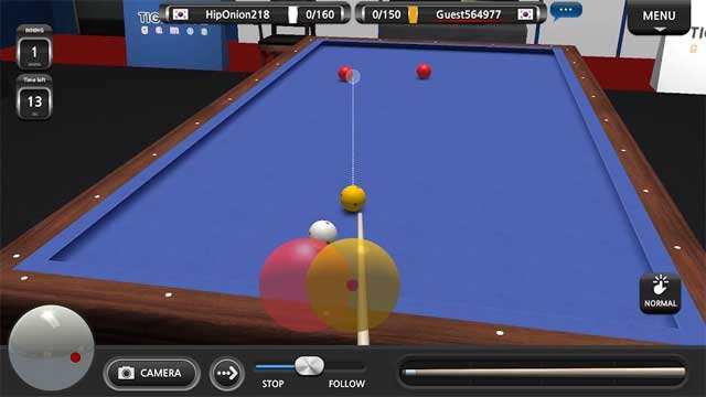 World Championship Billiards là game mô phỏng giải đấu bi-a chuyên nghiệp